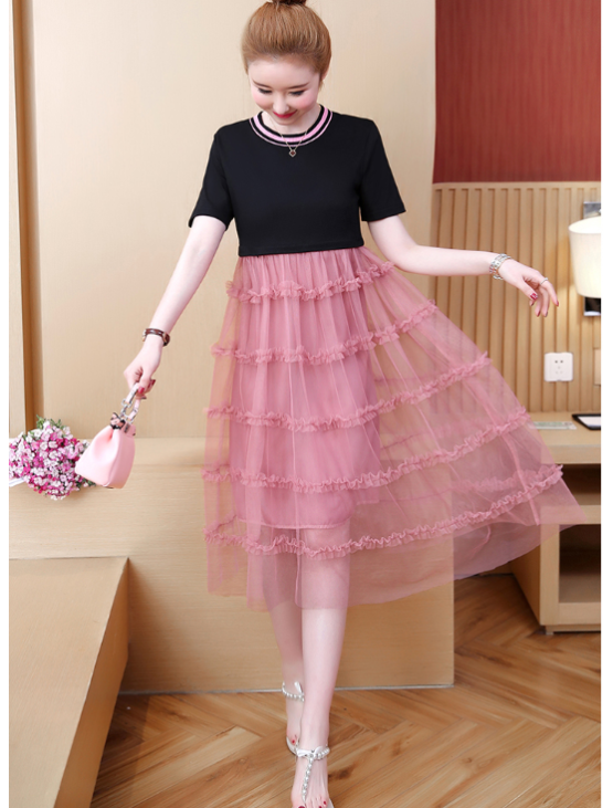 Breastfeeding maternity dress