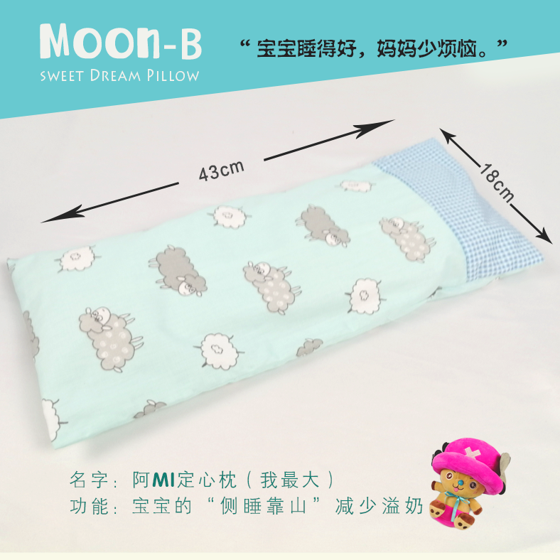 Moon-B Buckwheat Baby Pillow