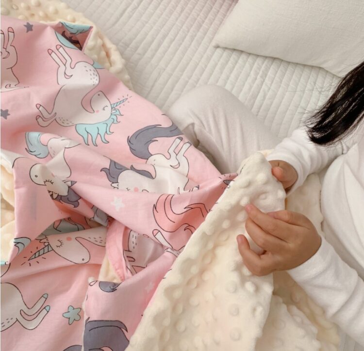 Moon-B Sweet Touch Blanket 宝宝豆豆被