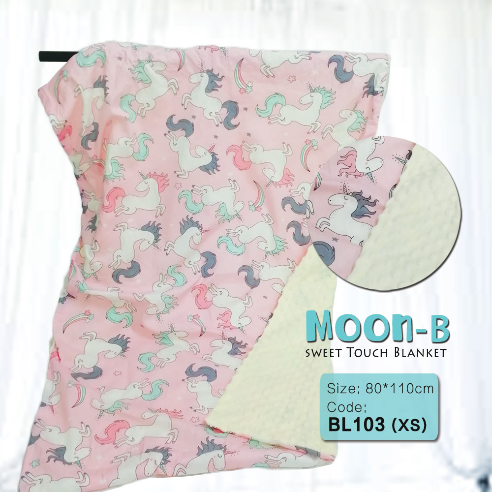 Moon-B Sweet Touch Blanket 宝宝豆豆被