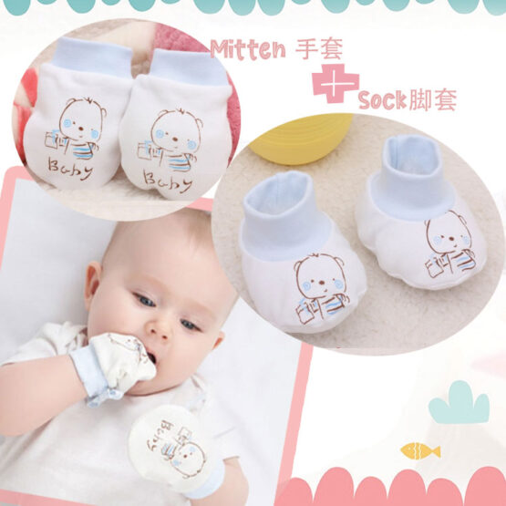 Newborn Baby Mitten Sock
