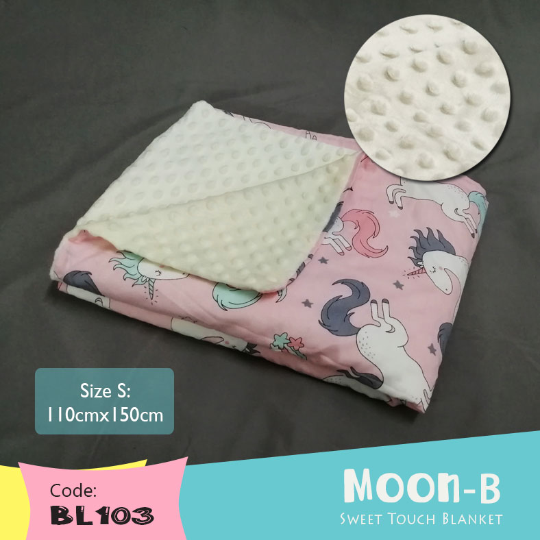 Moon-B Sweet Touch Blanket 宝宝豆豆被
