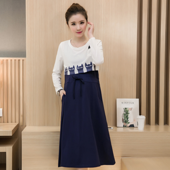 maternity breastfeeding dress