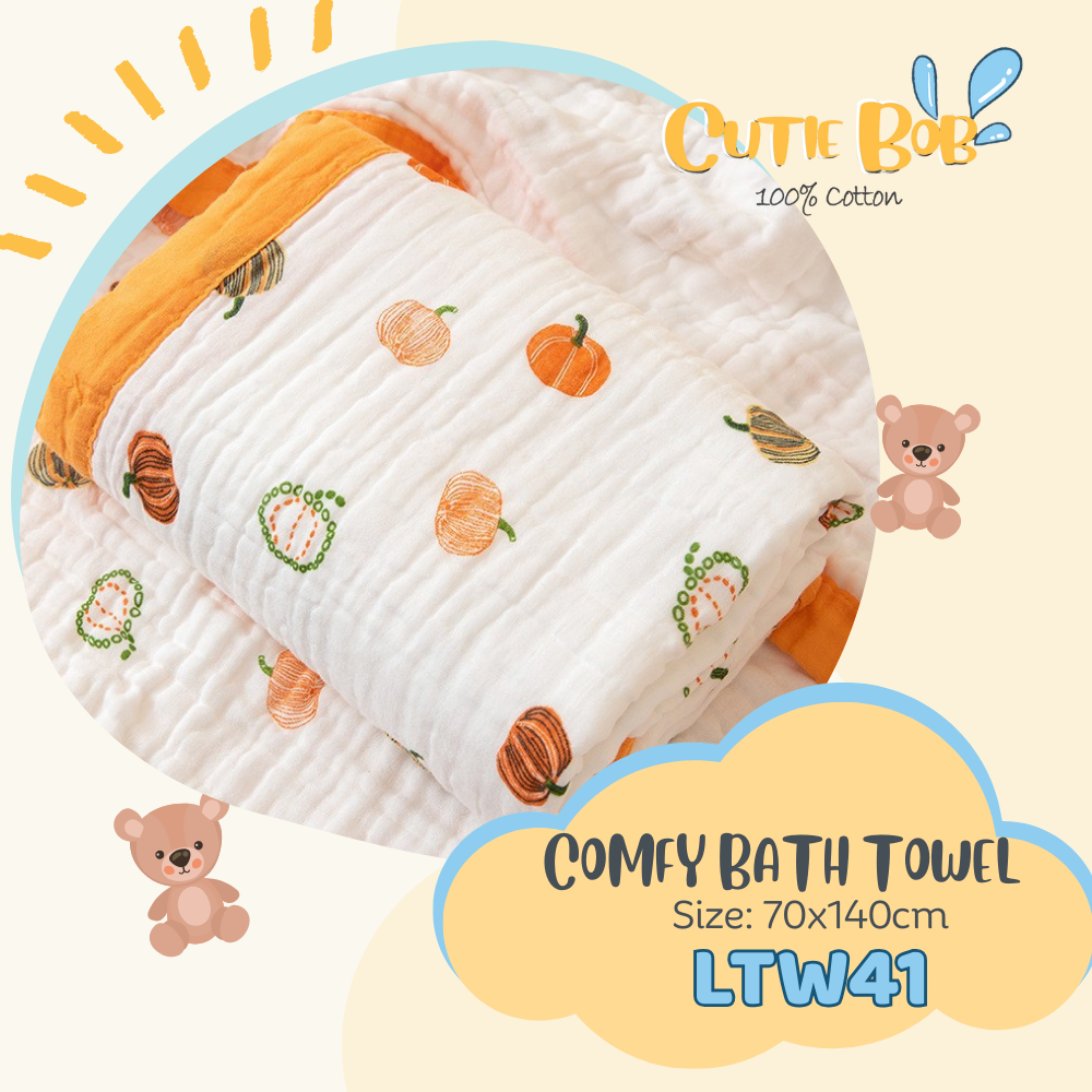 Cutiebob Cotton Bath Towel