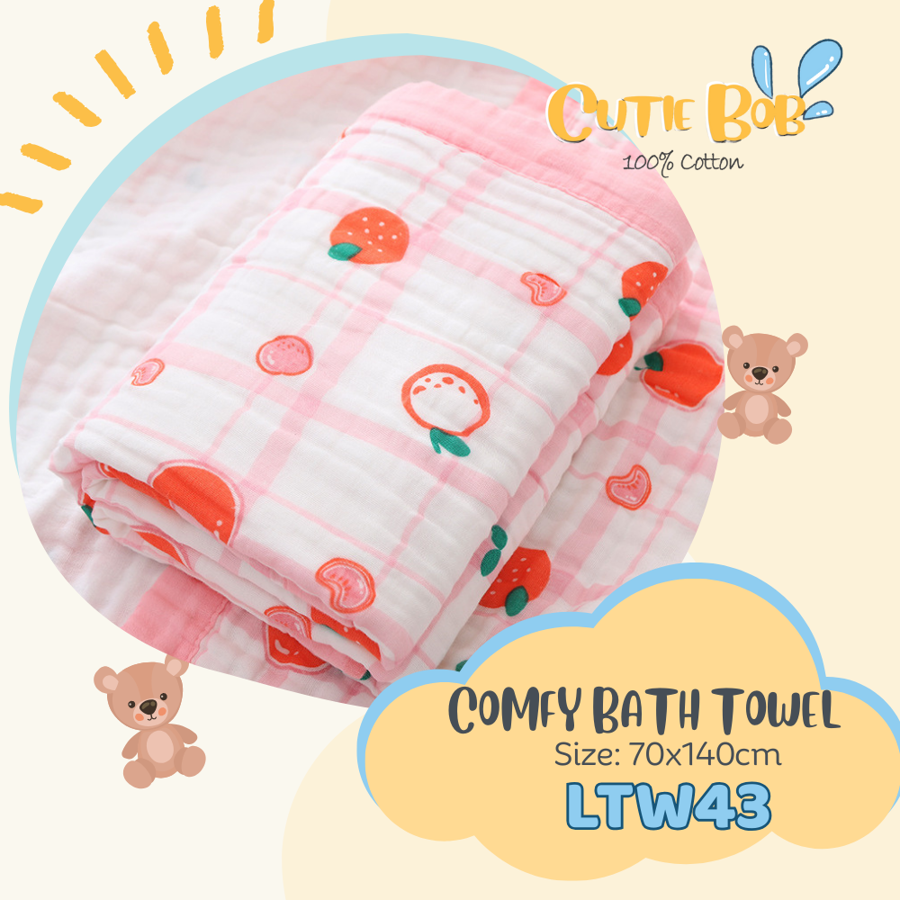 Cutiebob Cotton Bath Towel