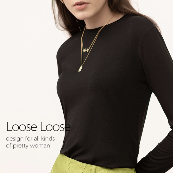 KosyWear Europe Loose Extra Comfort 欧洲宽松修身女装上衣 - Image 2