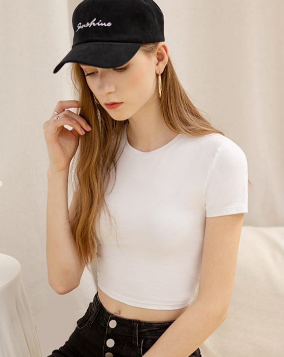 K193B KosyWear Europe Short Sleeve Blouse 欧美短袖上衣 - Image 3