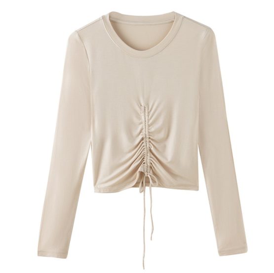 FS434A KosyWear Europe Advance-W Blouse 欧美W短版女装上衣 - Image 3