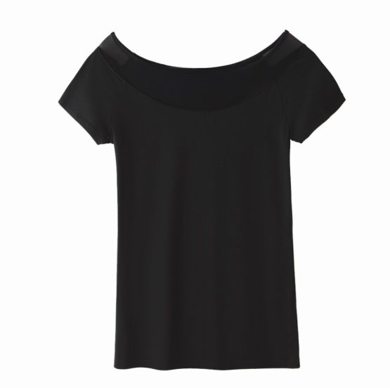 K258A KosyWear Europe Lace Short Sleeve Blouse 欧美蕾丝领短袖上衣 - Image 4