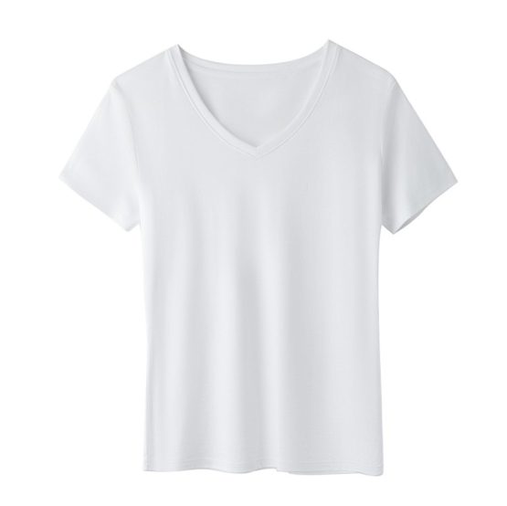 K1077A KosyWear Europe Short Sleeve Blouse 欧美V-领短袖上衣 - Image 9