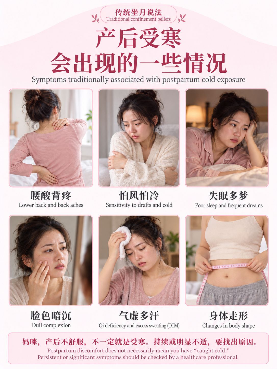 传统坐月观念与产后感受介绍 / Traditional confinement beliefs and postpartum experiences